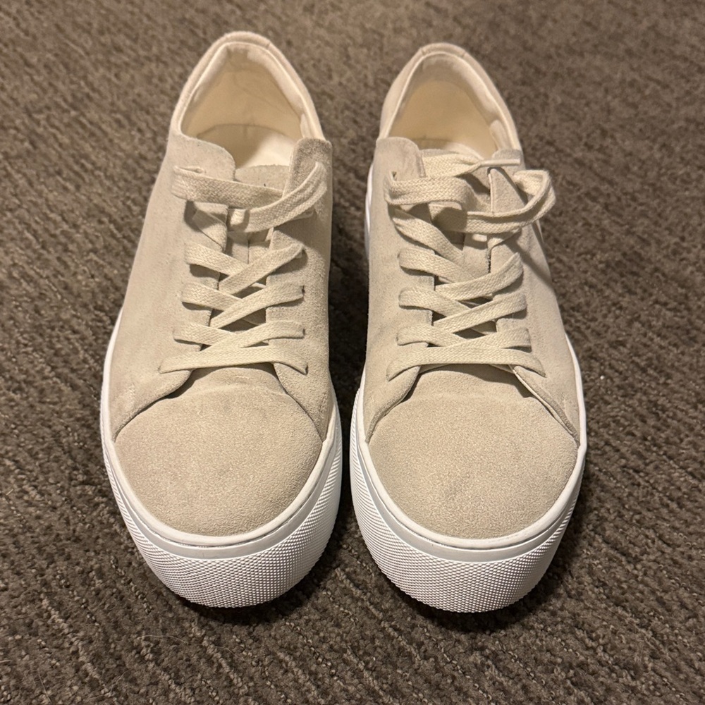 New republic - Malibu sneaker  in bone  Lace-Up